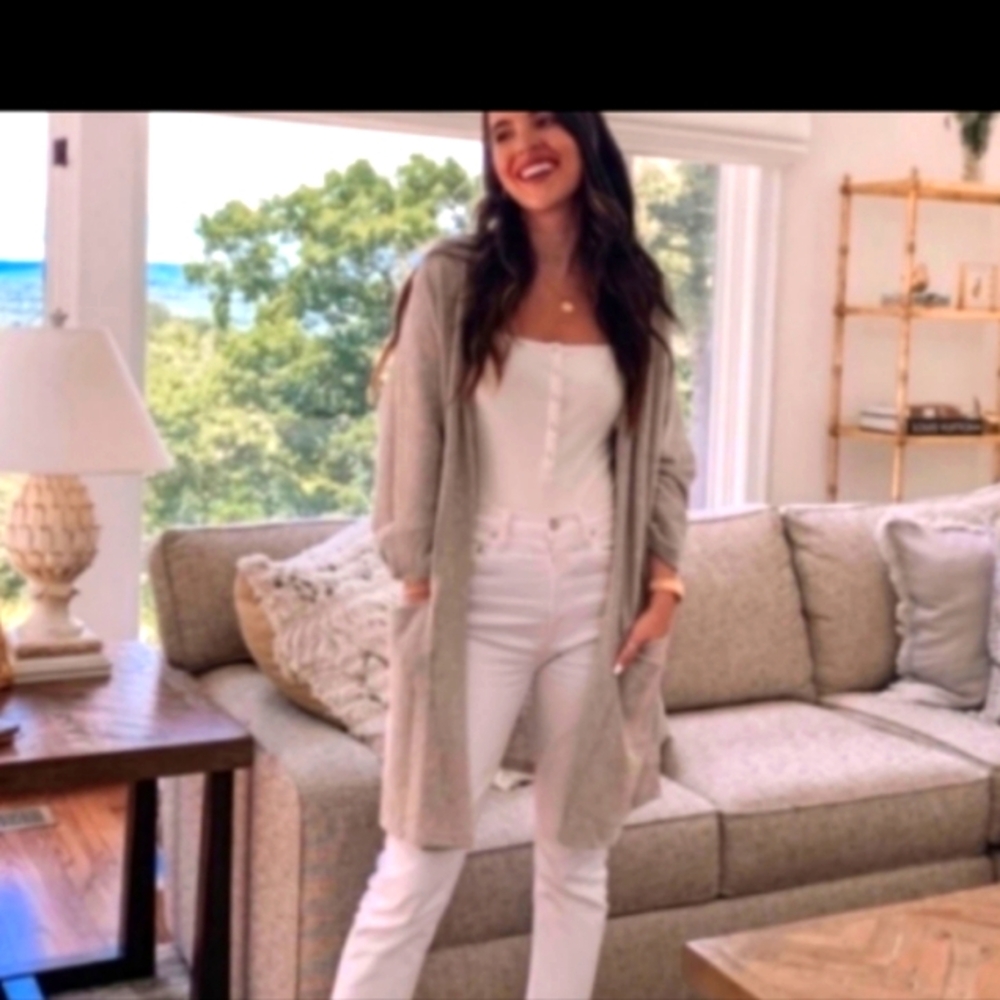 Donni duster length long cardigan